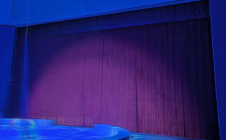 剧场舞台升级，舞台吊杆、舞台灯光、幕布焕新登场