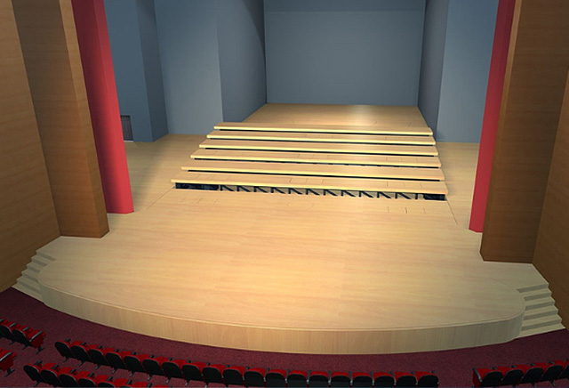 会议升降台(合唱台)